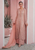 Rang-e-Haya Ufaq / Light Peach Women 4pcs
