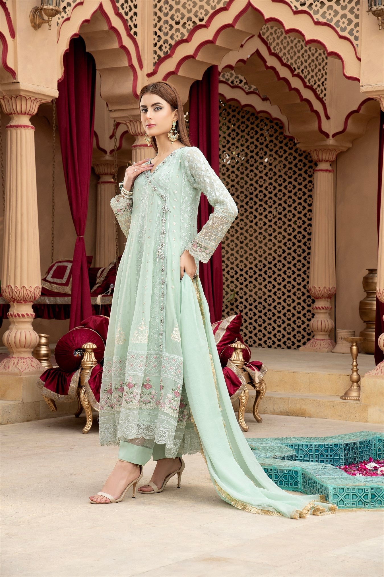 Manahils B 008 AQUA Women 4pcs