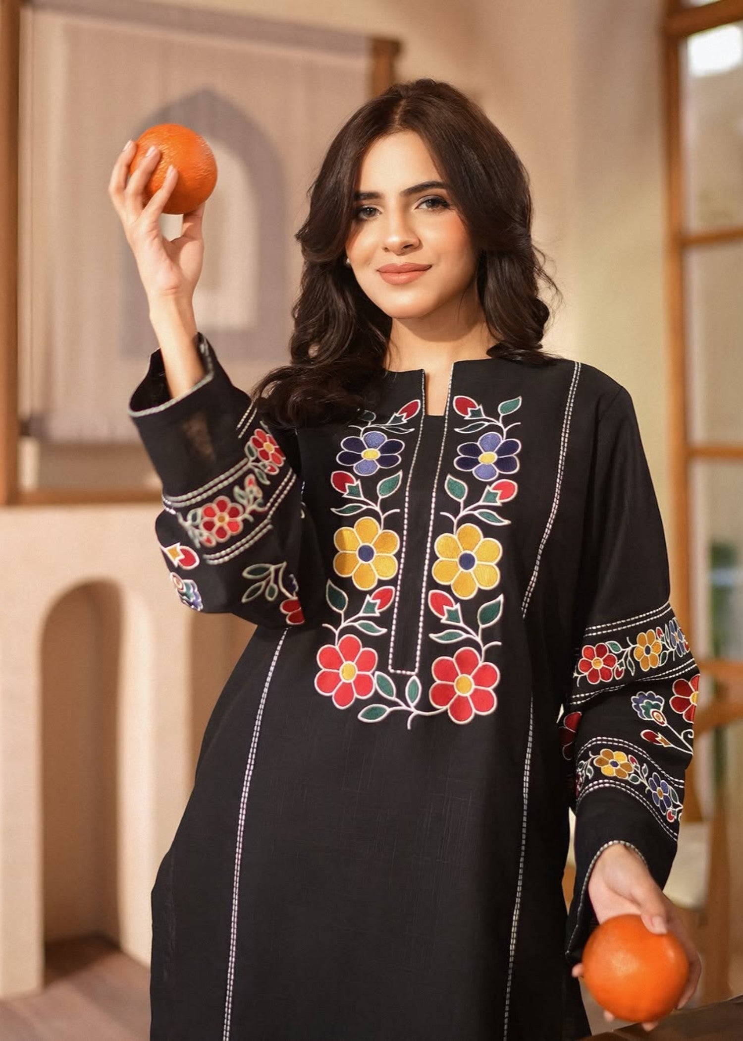 Shehroz Fashion ZEENAT EMBROIDERY LAWN DRESS Women 2pcs