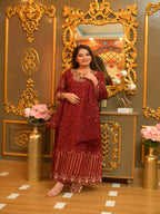 Four Season Boutique MANO FROK MAROON Women 3pcs