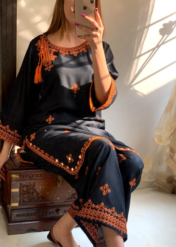 Chaudhary Arts biya black Women 2pcs