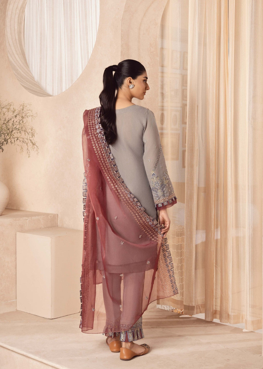 Zebaye Zareen US 573 grey(SB) Women 3pcs