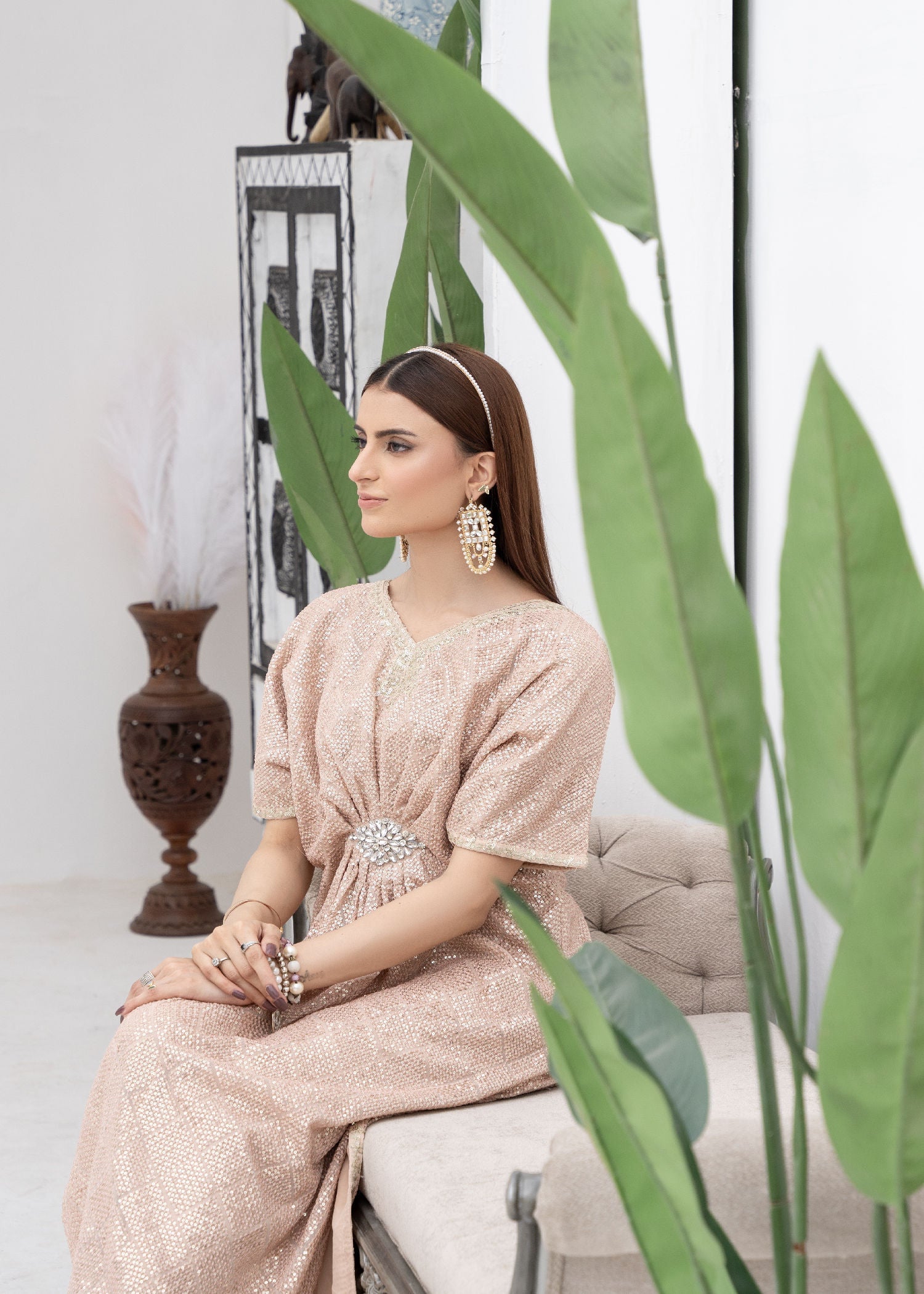 Manahils WA 03 PEACH Women 2pcs