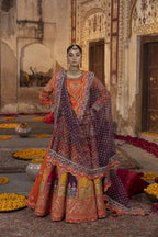 Shahjahan - Feel Royal SJ 23032 Orange Women 3pcs
