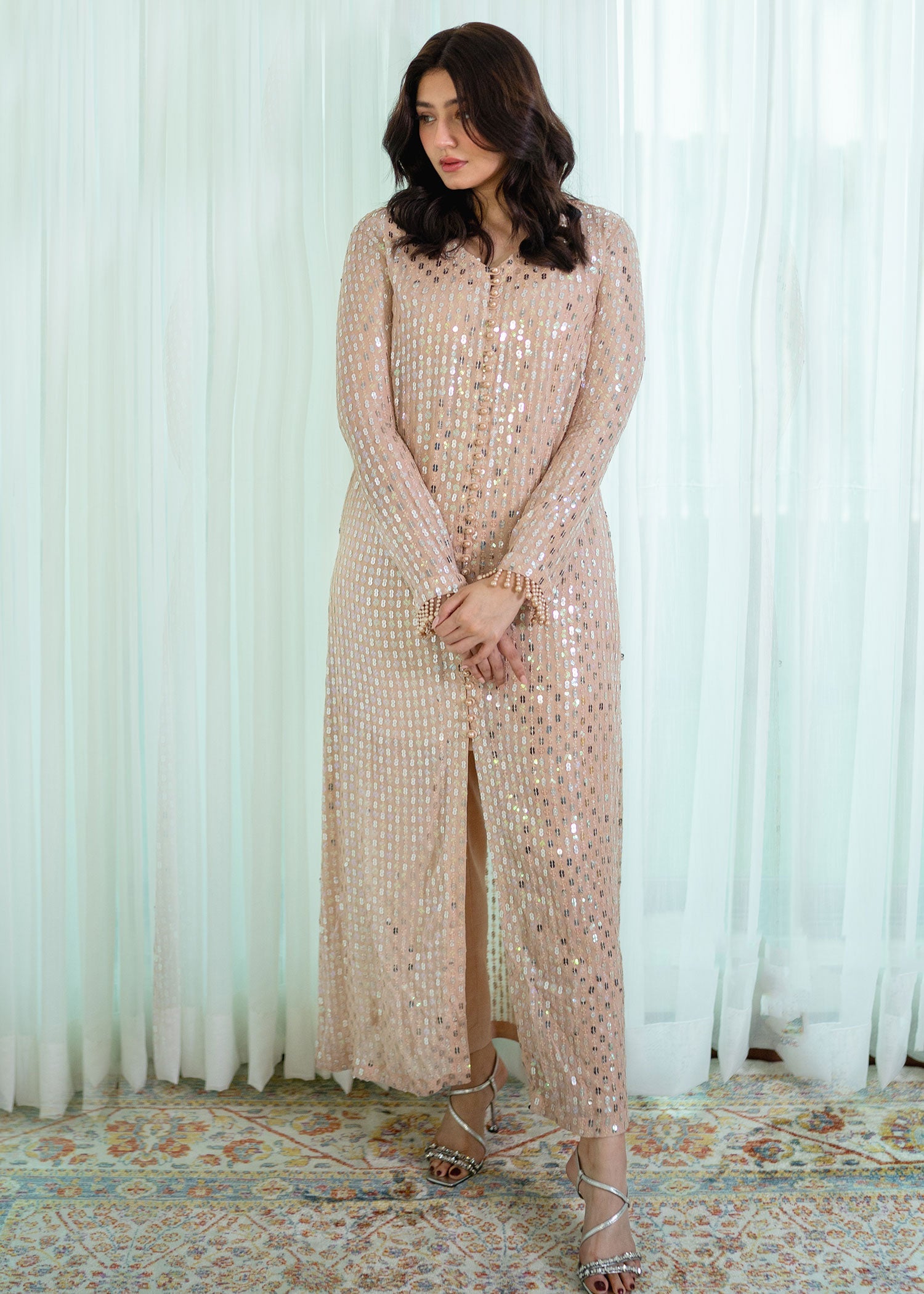 Rang-e-Haya Risma (Clay Beige) Women 4pcs
