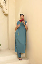 Dhaga Pine Green Women 2pcs
