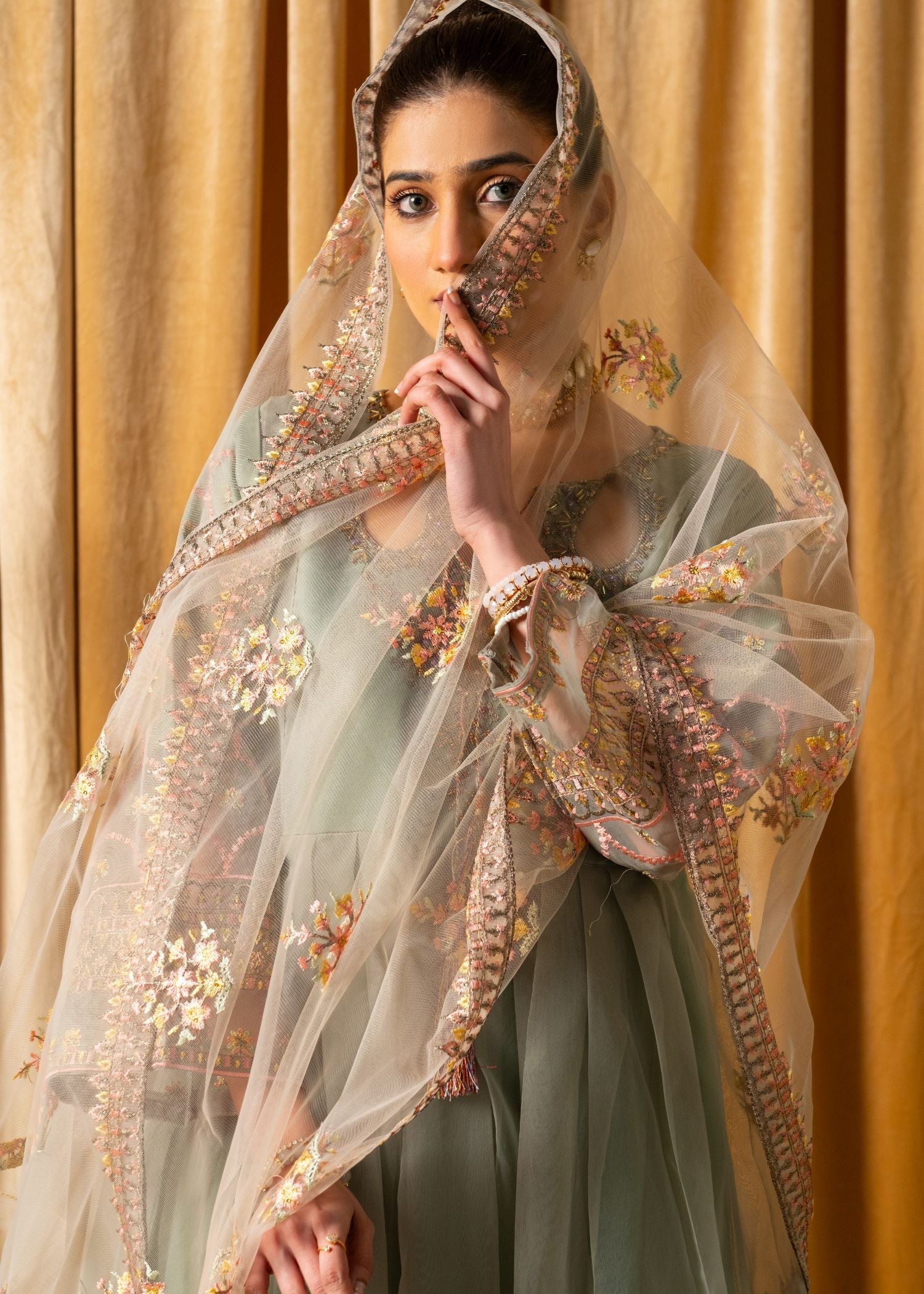 Pehnawa By Bin Akram’s BLISSFUL BREEZE 3 PEICE ORGANZA Women 3pcs