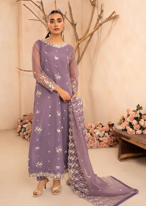 Agha Jaan Ria Lilac Women 3pcs