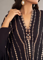 Sahibas By Mirza Charcoal Kaftan Women 1pcs