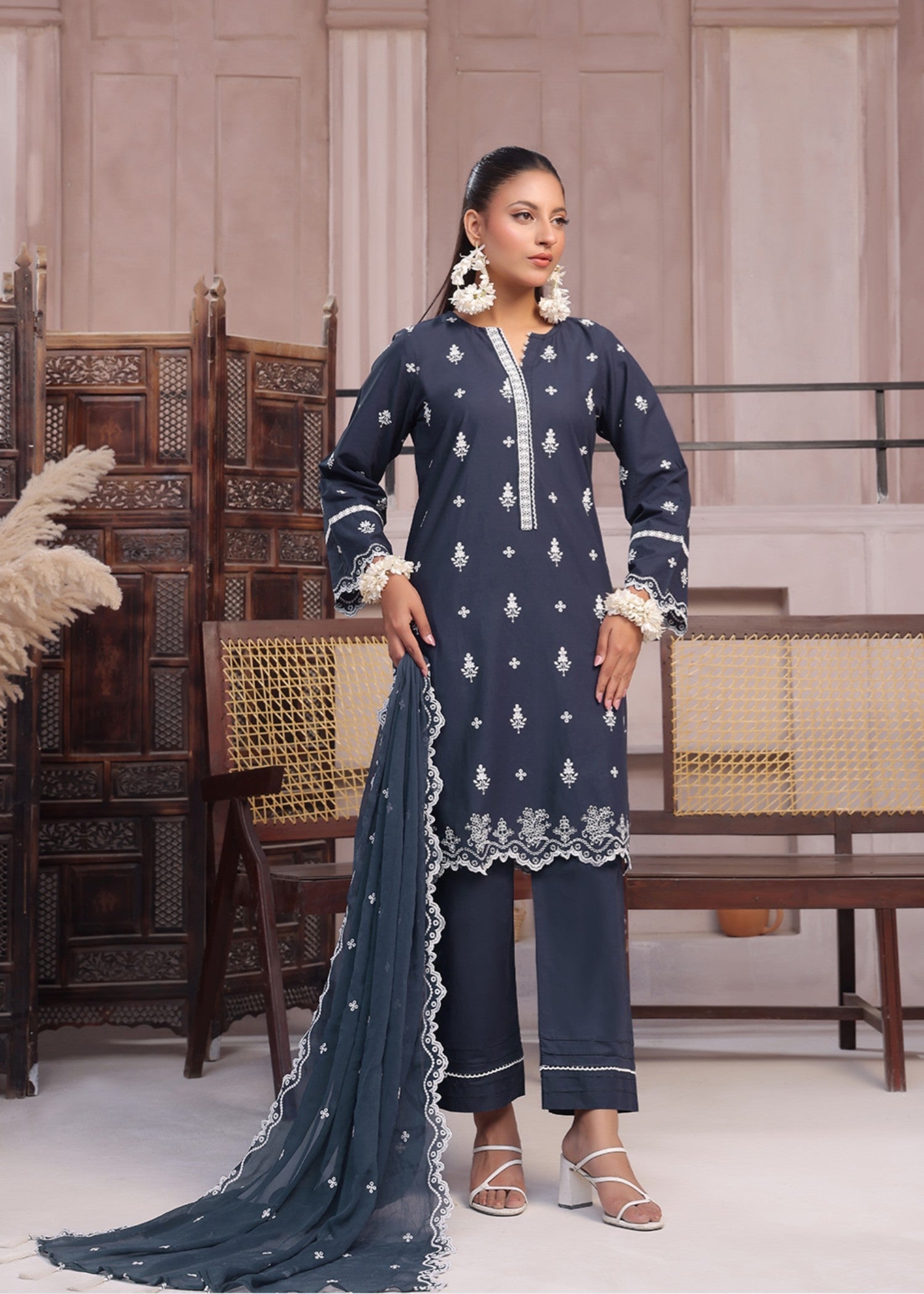 Kumash Textiles Blue Berry Women Stitched Women 3pcs