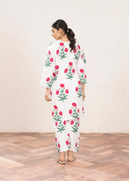 Anabya Garments RED SUNFLOWER Women 2pcs