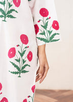 Anabya Garments RED SUNFLOWER Women 2pcs