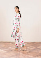 Anabya Garments RED SUNFLOWER Women 2pcs