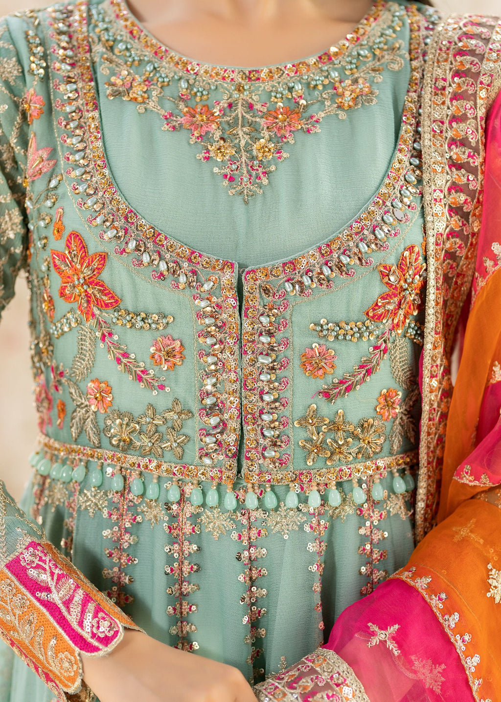 Shahjahan - Feel Royal SJ 24014 AQUA Women 3pcs