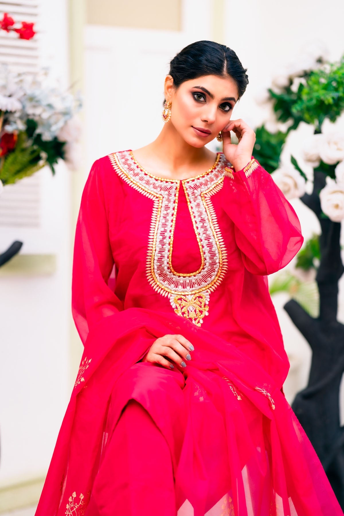 Pirzada Shaheryar Khan Blissful Rose Women 4pcs