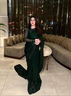 Spark Wear Emerald Saree Women 3pcs
