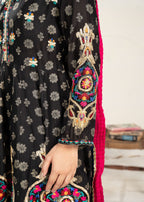 Sahibas By Mirza Rangoli Black Women 3pcs