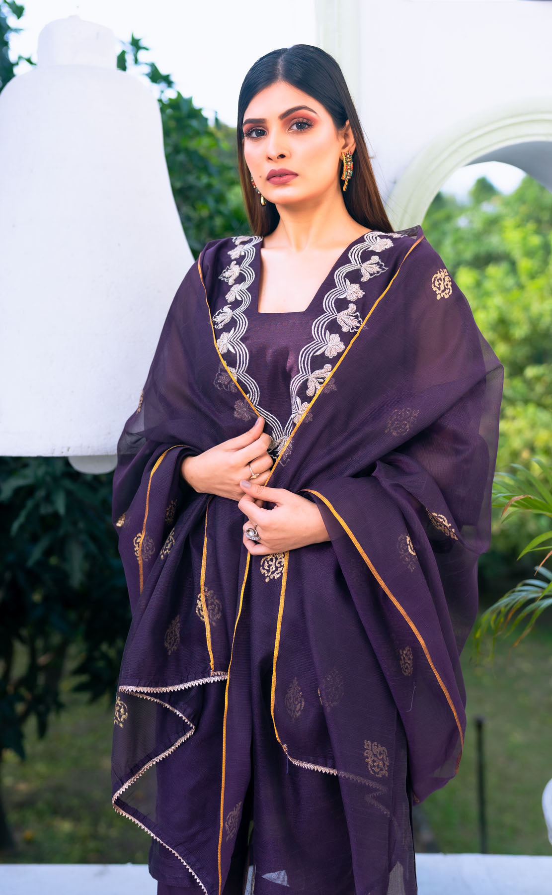 Pirzada Shaheryar Khan Royal Orchid Women 4pcs