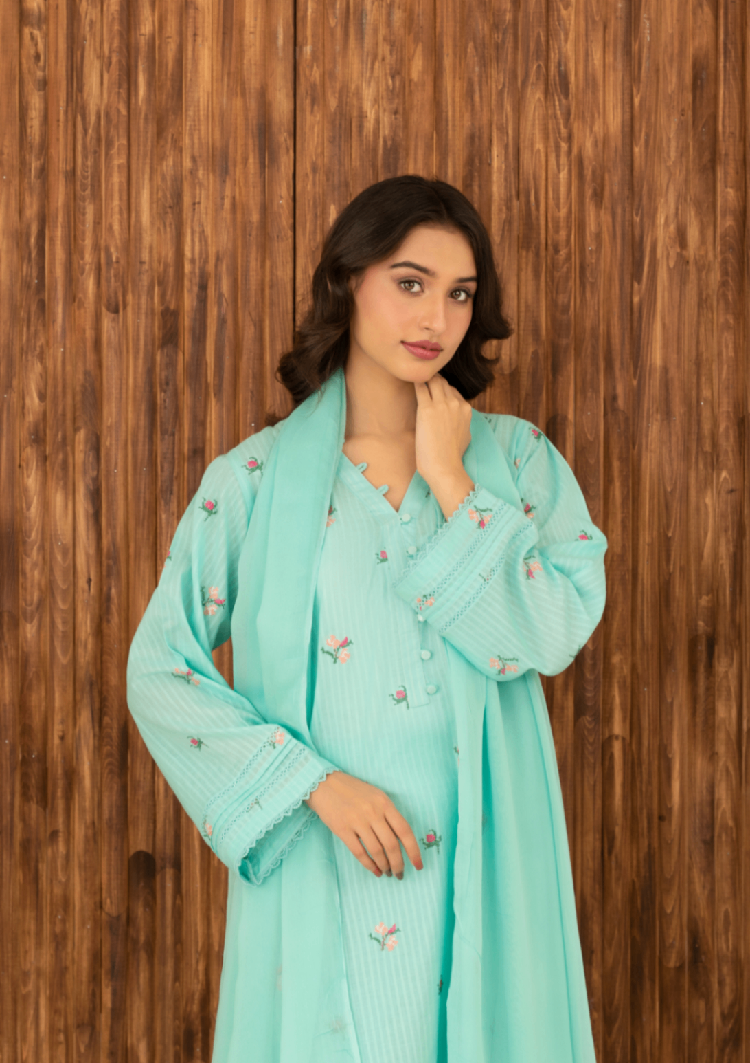 Yolo Pret Embroidered Lawn FATAH F25 0009 Women 3pcs