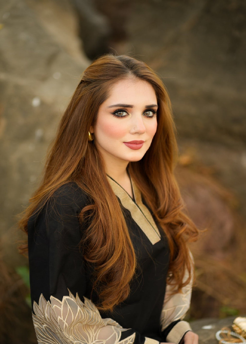 Sahibas By Mirza Denali Black Women 2pcs