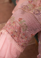 Madame Embroidered Chicken Kari Suit 2752 Women 3pcs