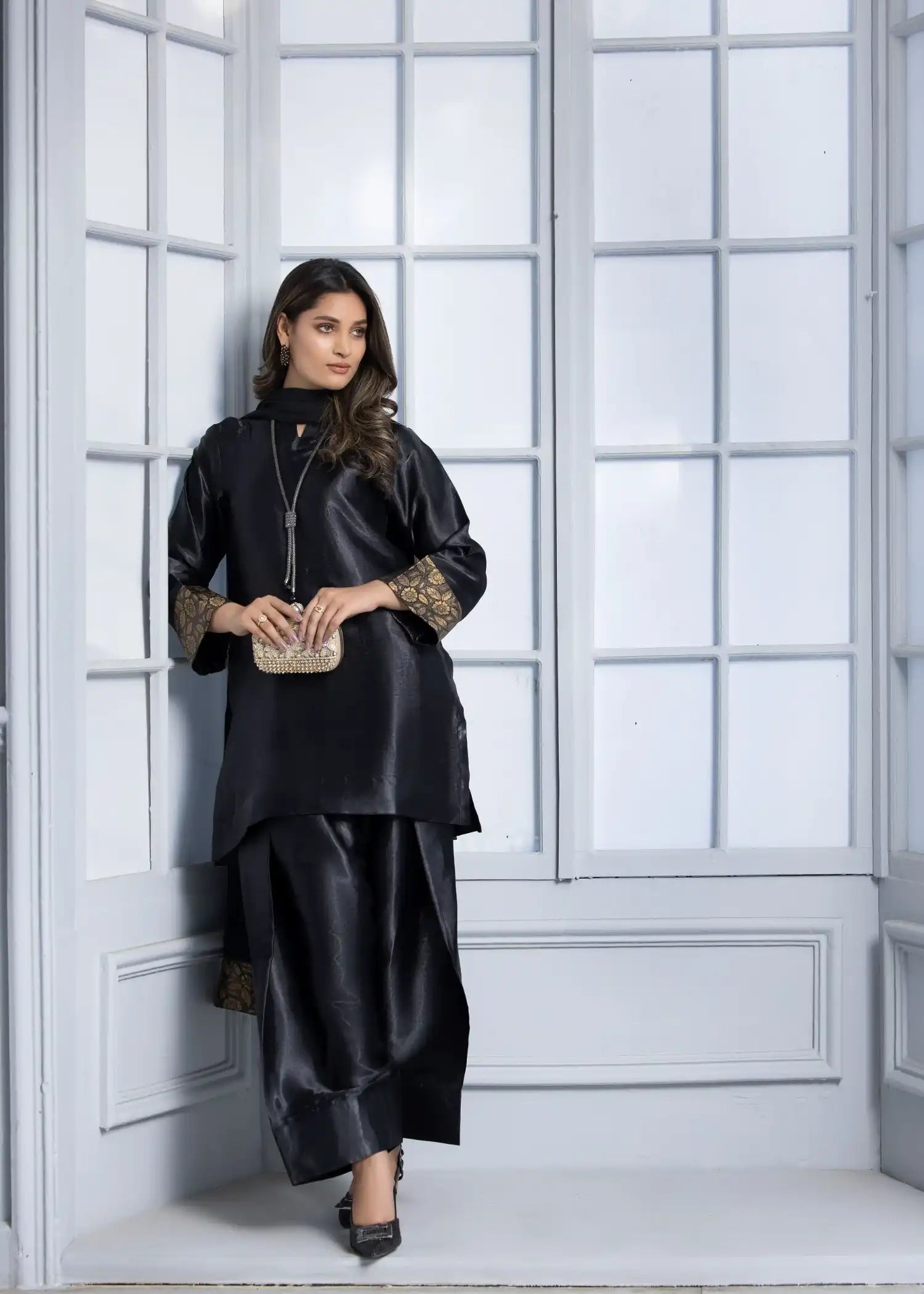 Momin Online Farshi shalwar 097 Women 3pcs