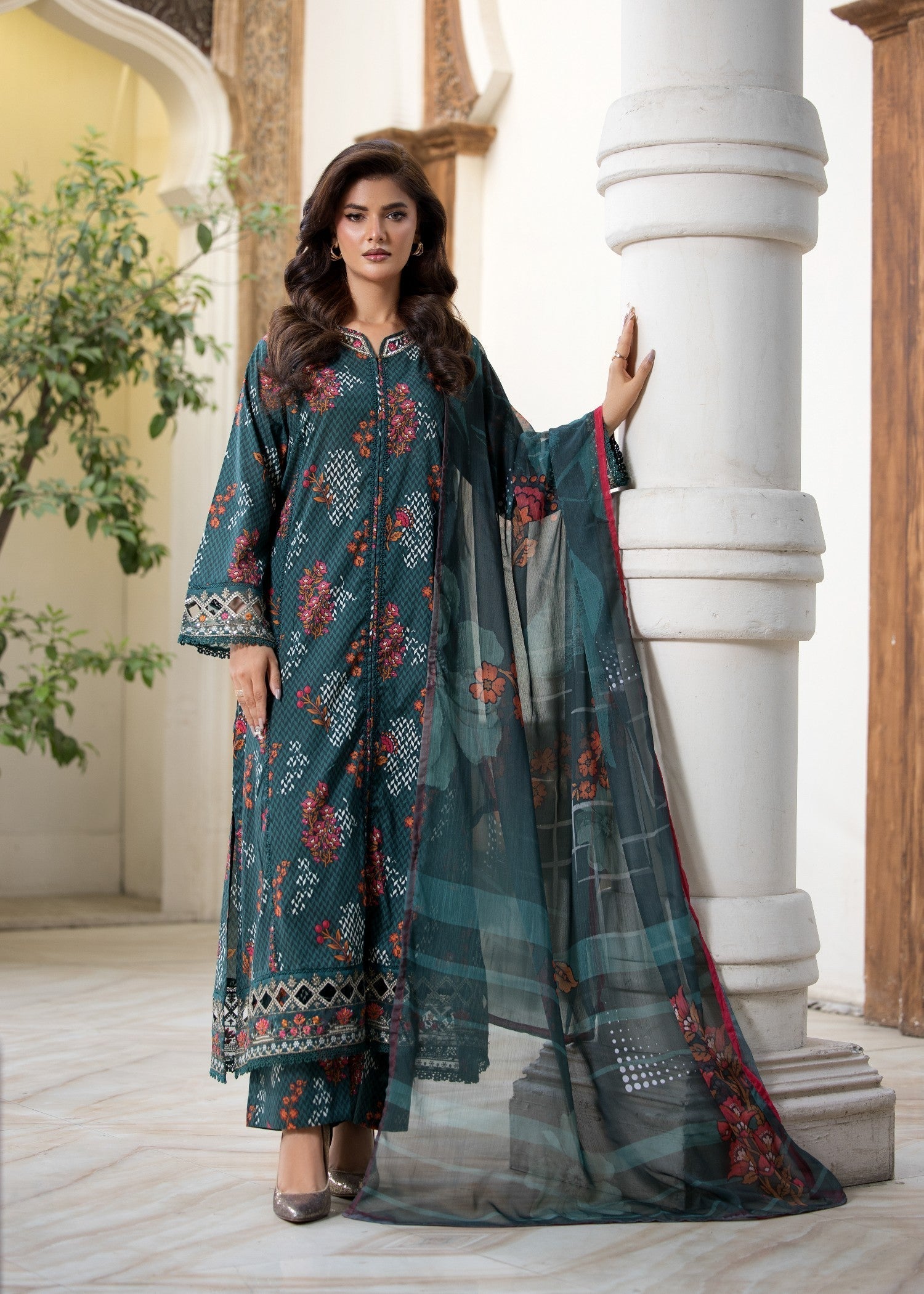 Bin Tayyab (BT006320 DPG) Women 3pcs