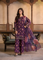 Bin Tayyab (BT006296 PRP) Women 3pcs