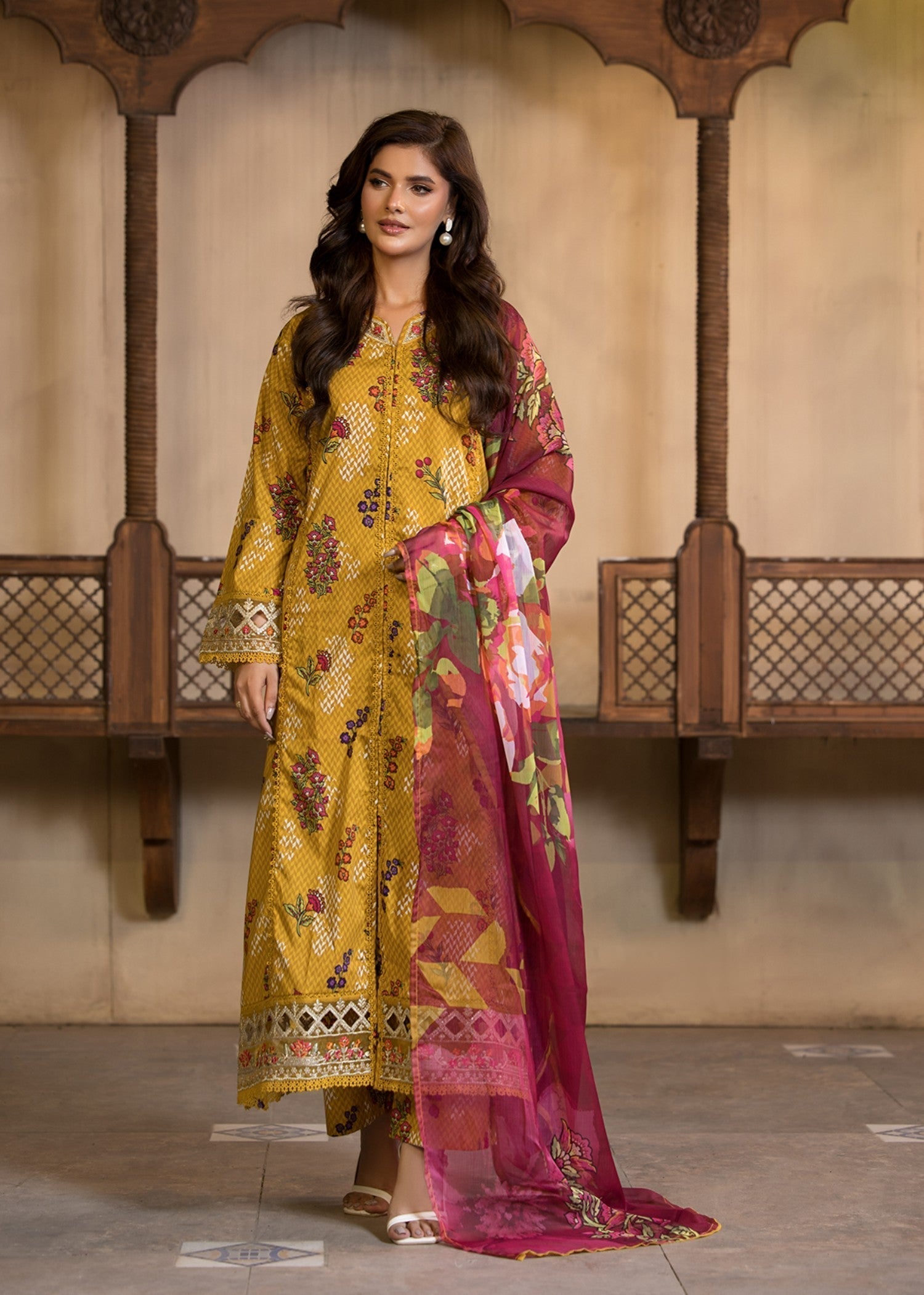 Bin Tayyab (BT006320 YLO) Women 3pcs