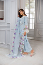 Afiay Clothing Shafaq – Soft beauty in blue Women 3pcs