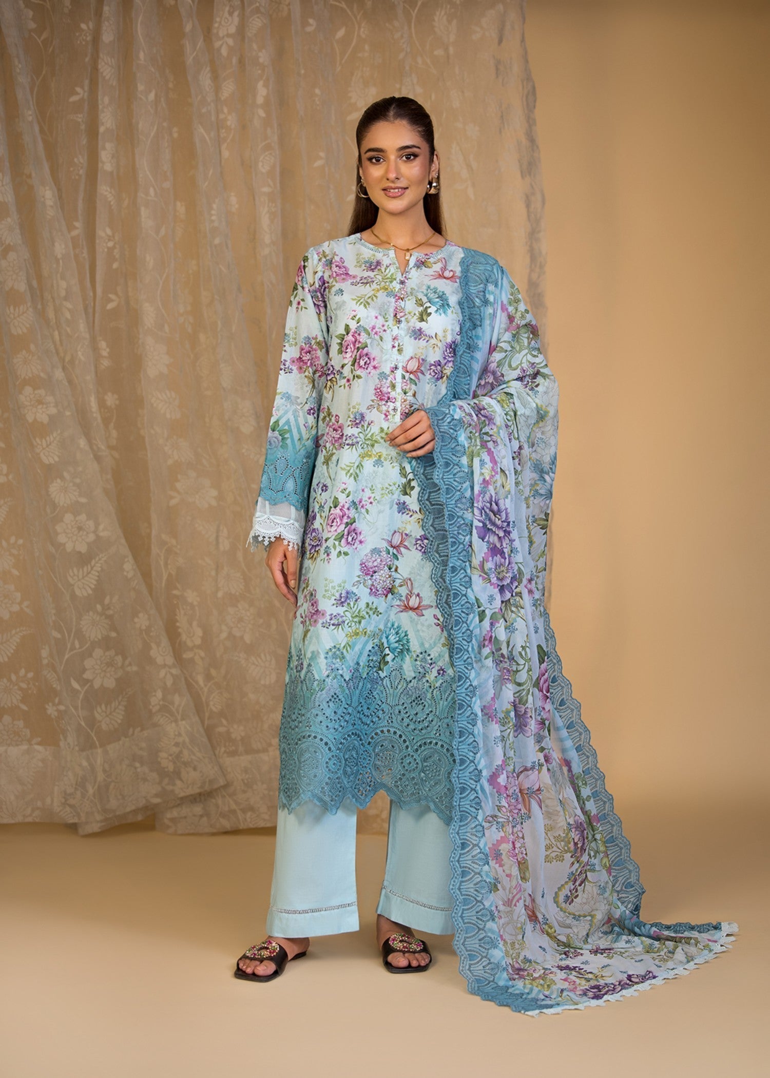 Bin Tayyab (BT006267 FRO) Women 3pcs