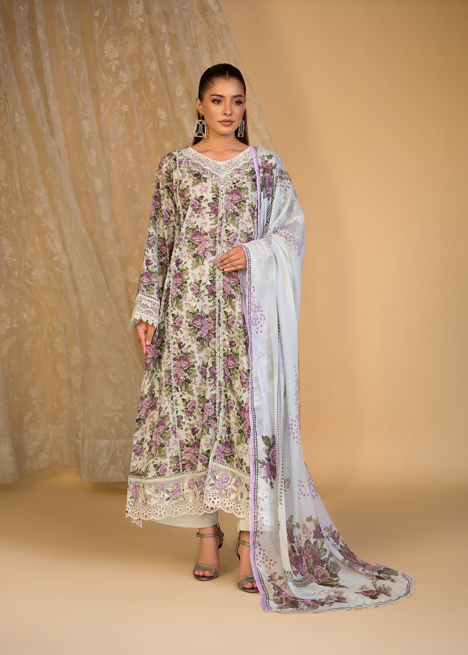 Bin Tayyab (BT006221 PST) Women 3pcs