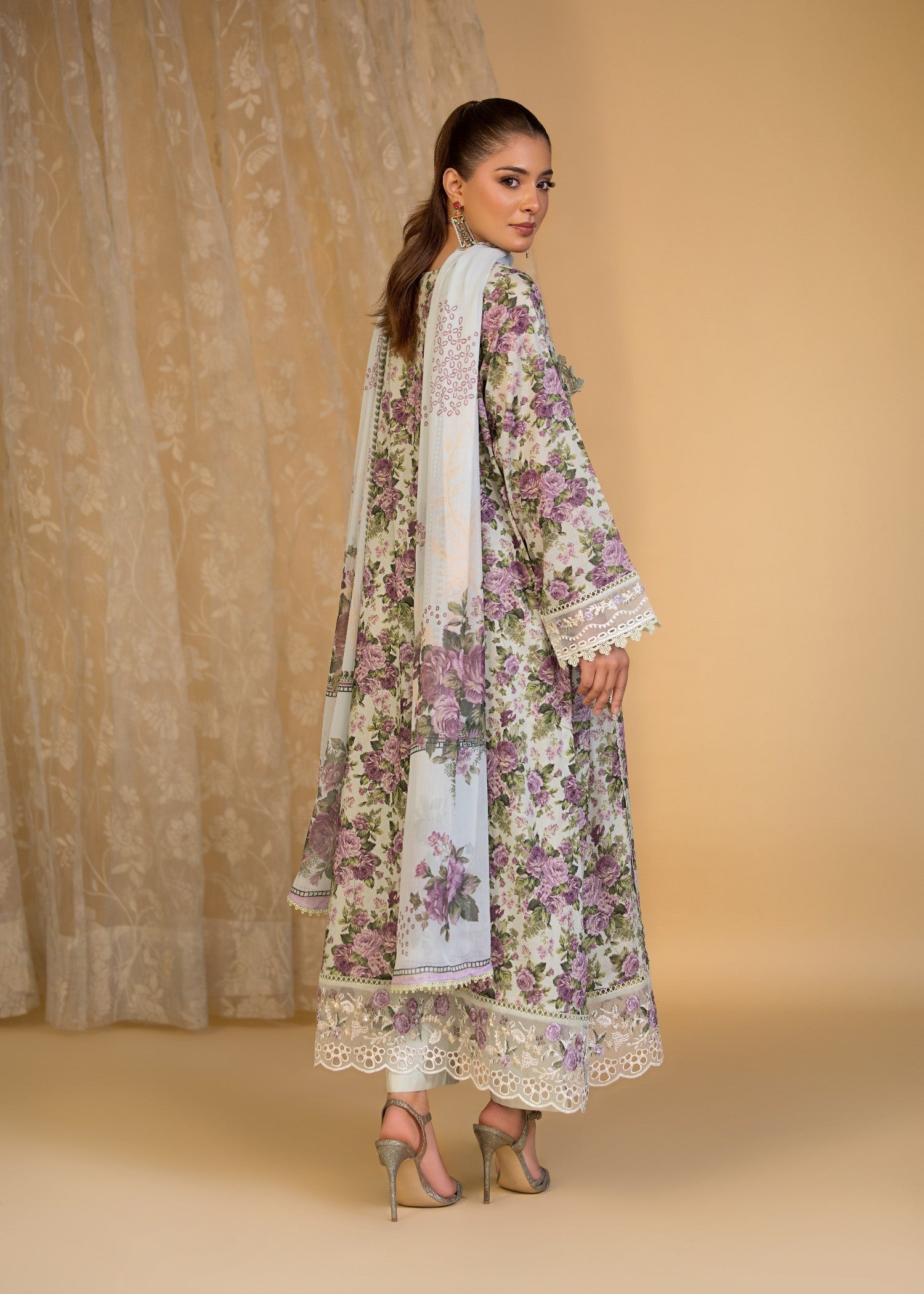 Bin Tayyab (BT006221 PST) Women 3pcs