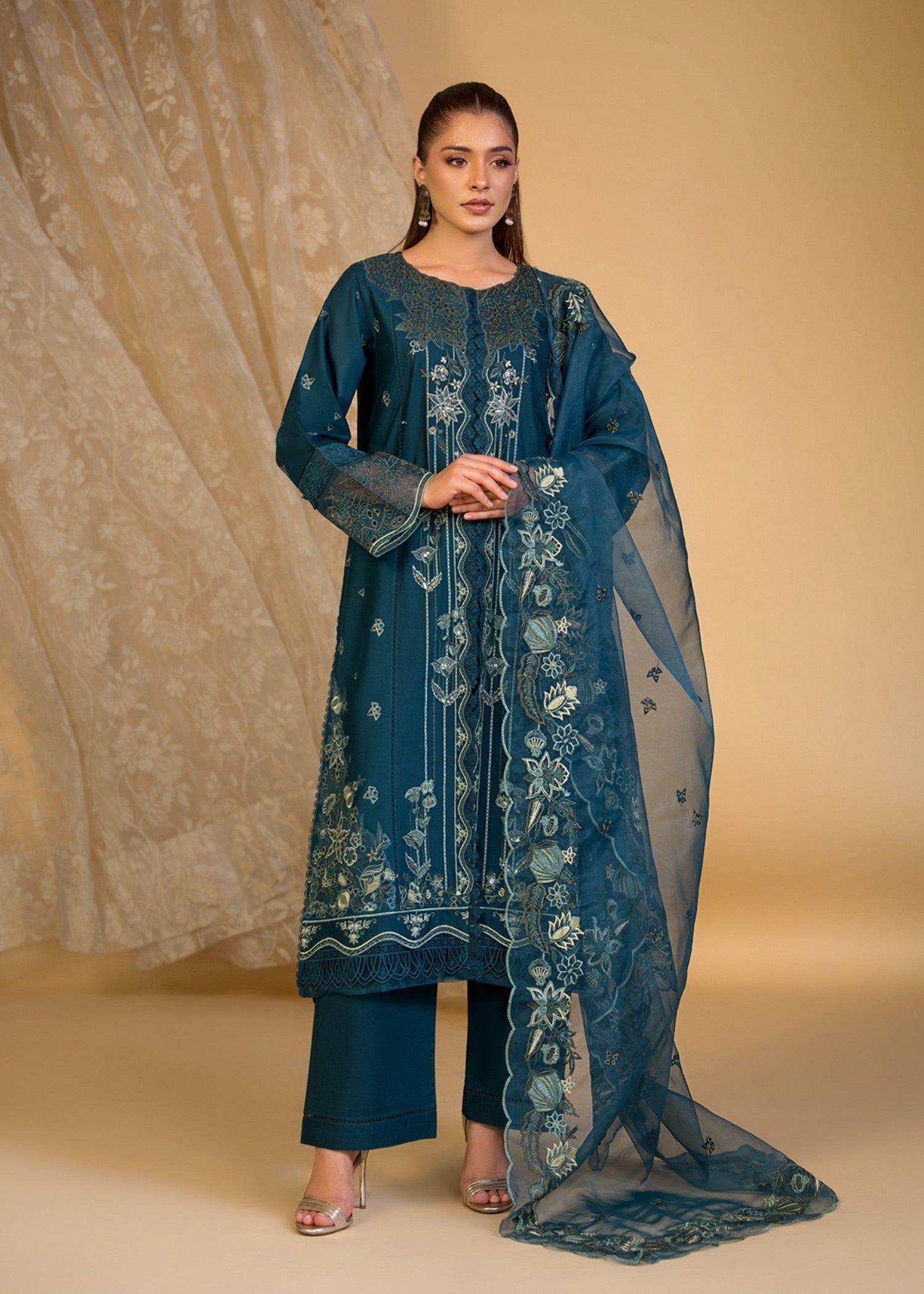 Bin Tayyab (BT006287 CGR) Women 3pcs