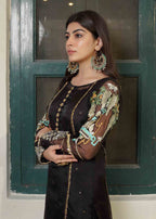 Hem Lotus Outfit Black Women 4pcs