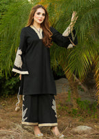 Libas Thread Almond Embroidery Women 2pcs