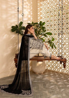 Tehzeeb Libas ARFA EMBROIDERED Women 3pcs