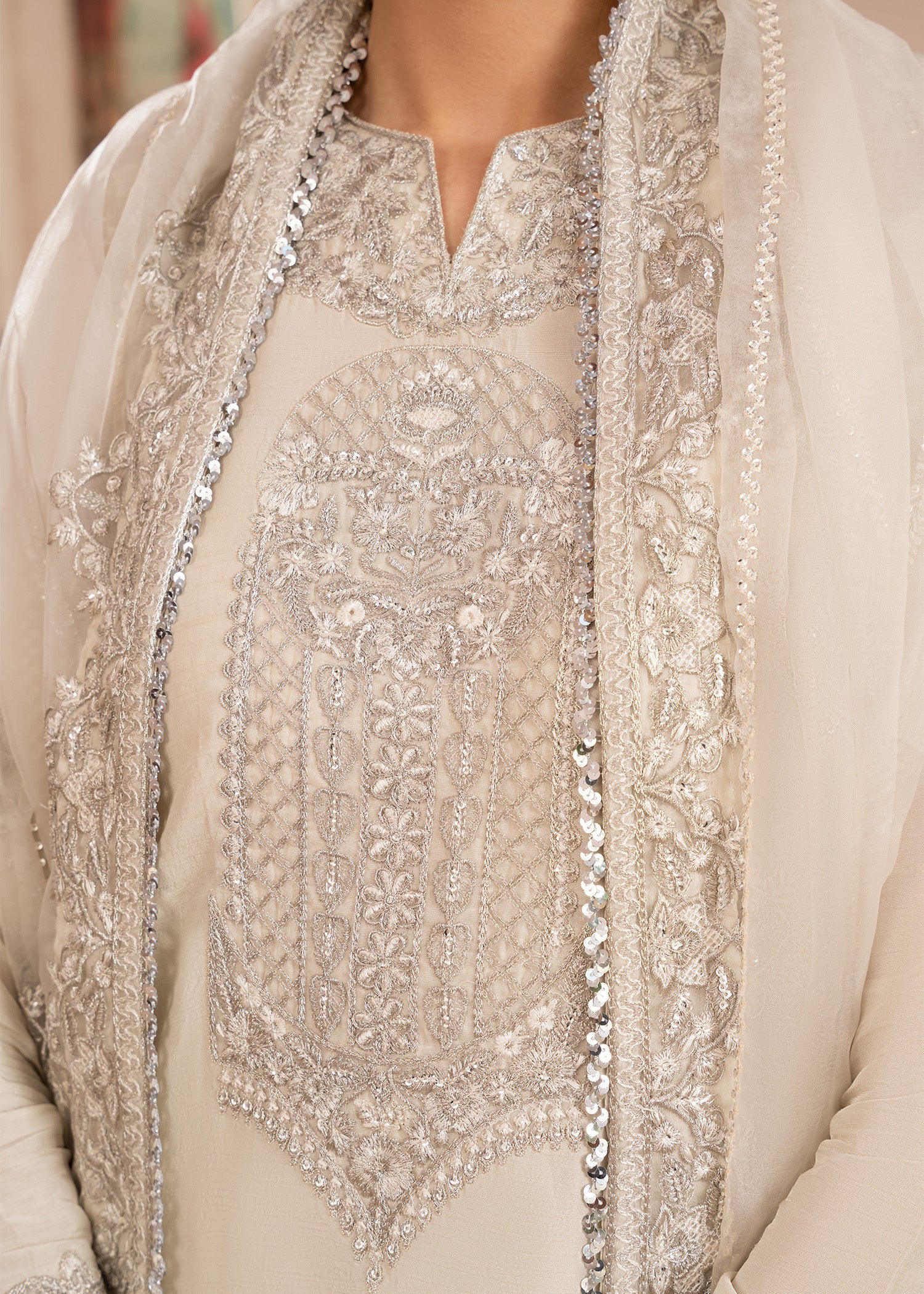Rang-e-Haya Marrisa (Off White) Women 3pcs