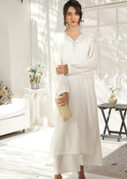 Najia Zia PEARL EMBROIDERED SUIT (STITCHED) Women 2pcs