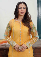 Hem Lotus Outfit Saffron Women 4pcs