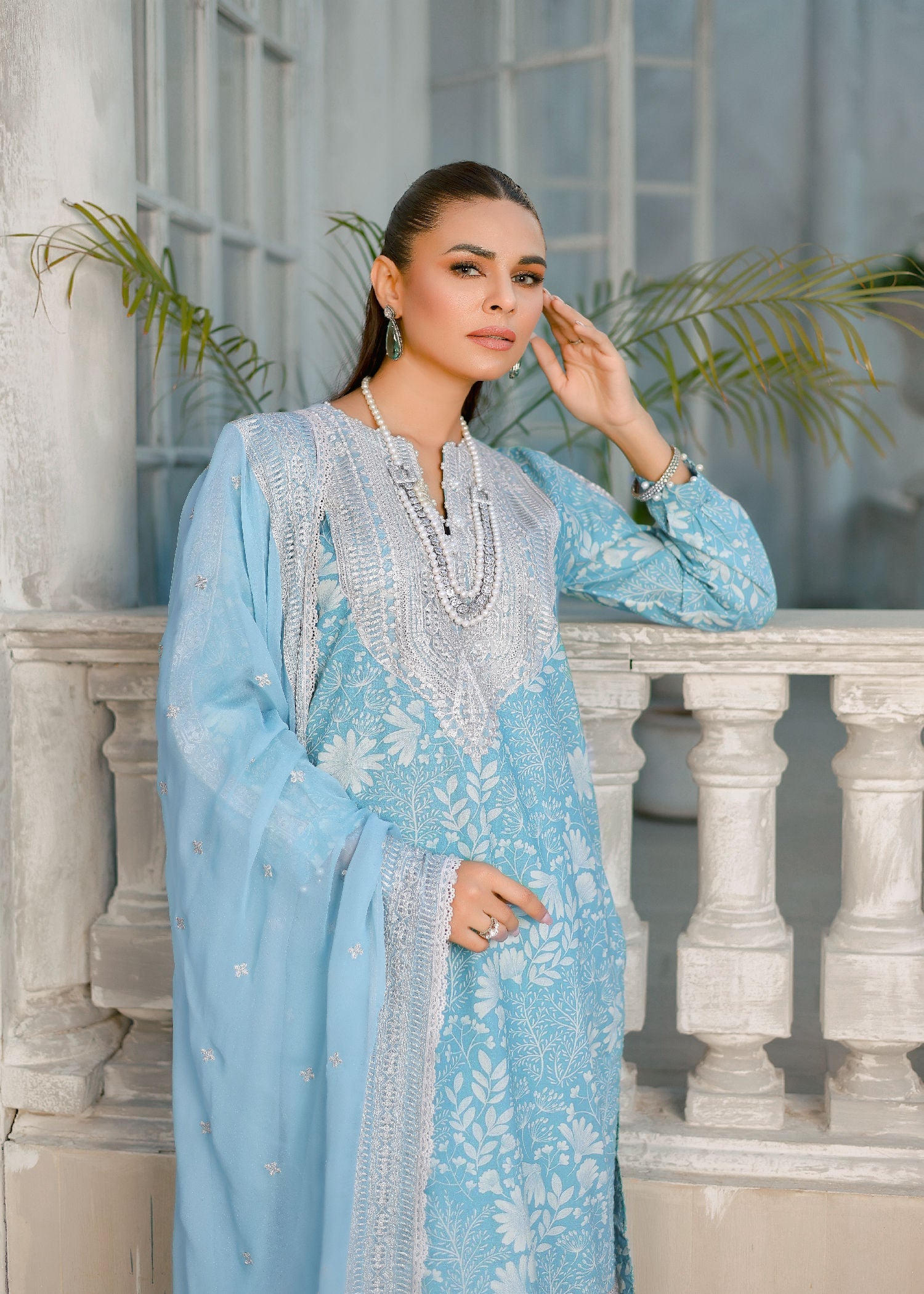 Reema Ahsan Sibel Stitched Lawn Women 3pcs