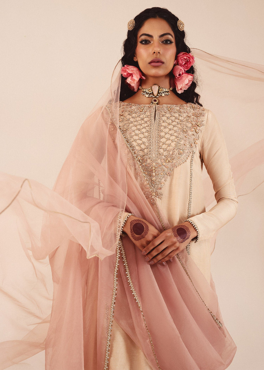 Rang-e-Haya Elena (Ivory) Women 3pcs