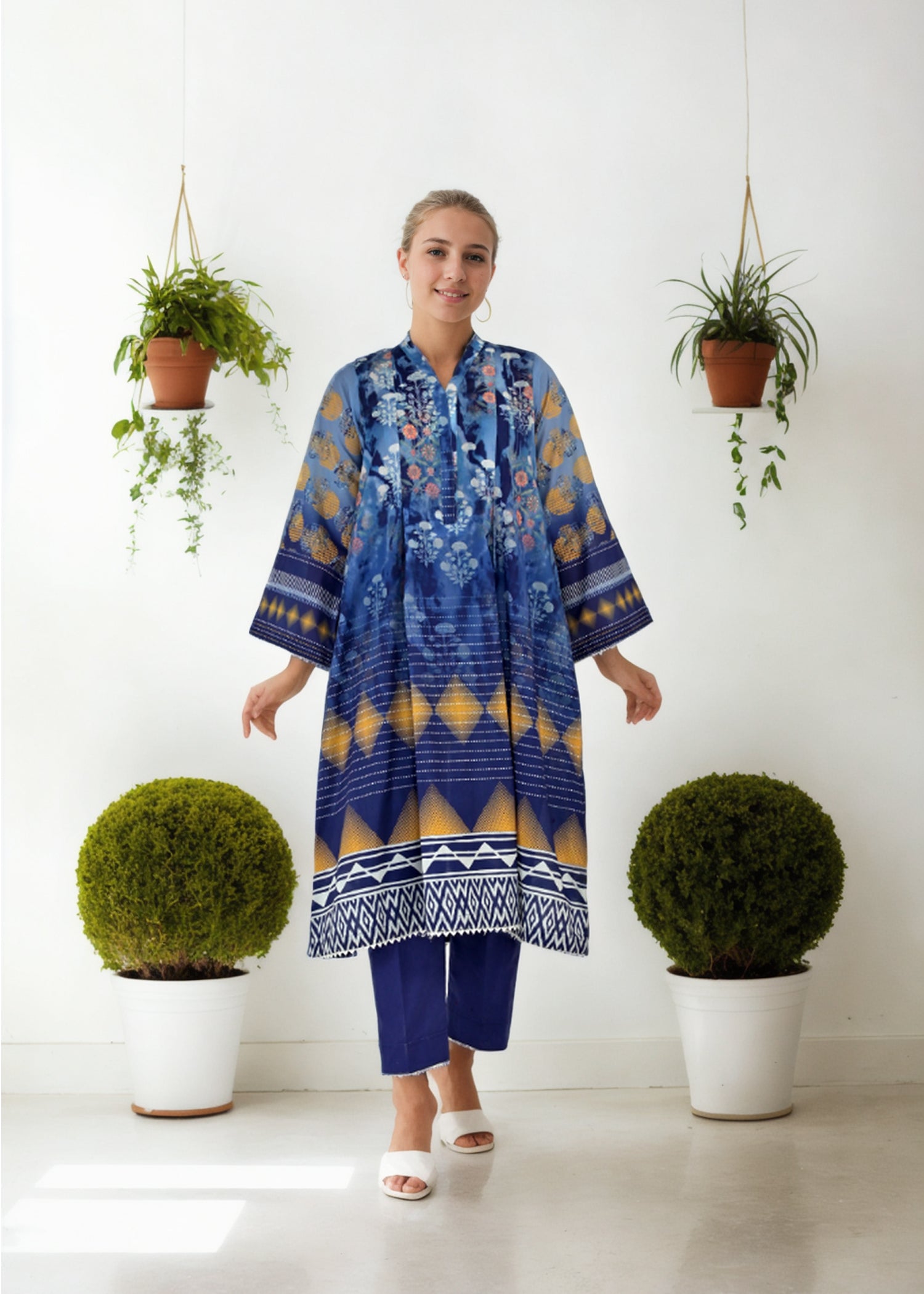 Noorma Kaamal NK Casual Pret D01 Women 2pcs