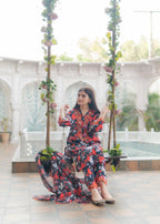 Rangoon Clothing Allysa Charcoal Citrus Women 3pcs