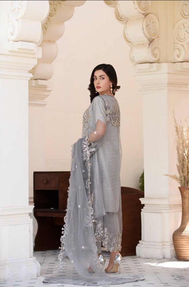 Zarqun 2124F GREY Women 3pcs