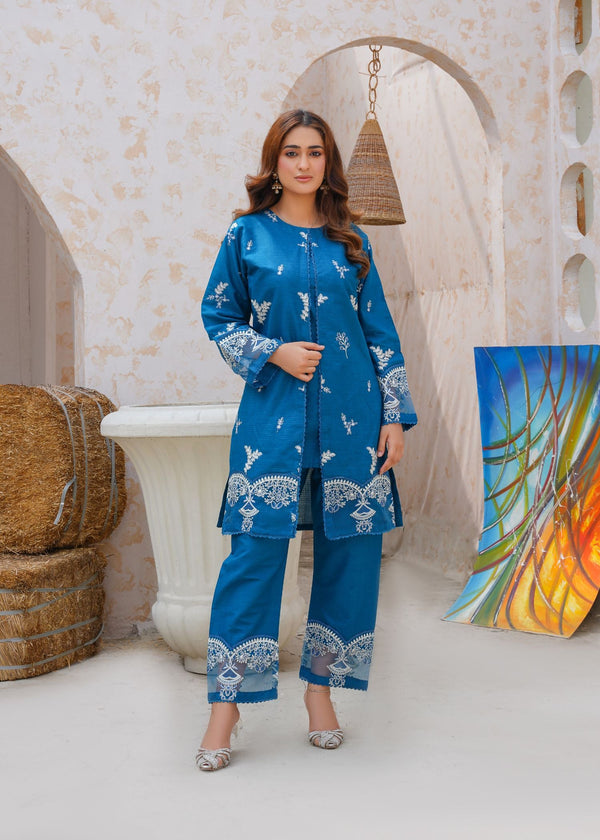 Rang Riwaj Sanobar two piece stitched suit Women 2pcs