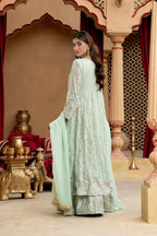 Manahils B 007 PASTEL GREEN Women 3pcs