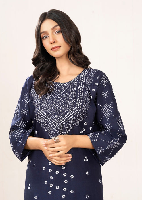 Anabya Garments CROSS STITCH Women 2pcs