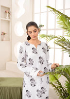 Stylish Collection ZEENAT WHITE Women 2pcs