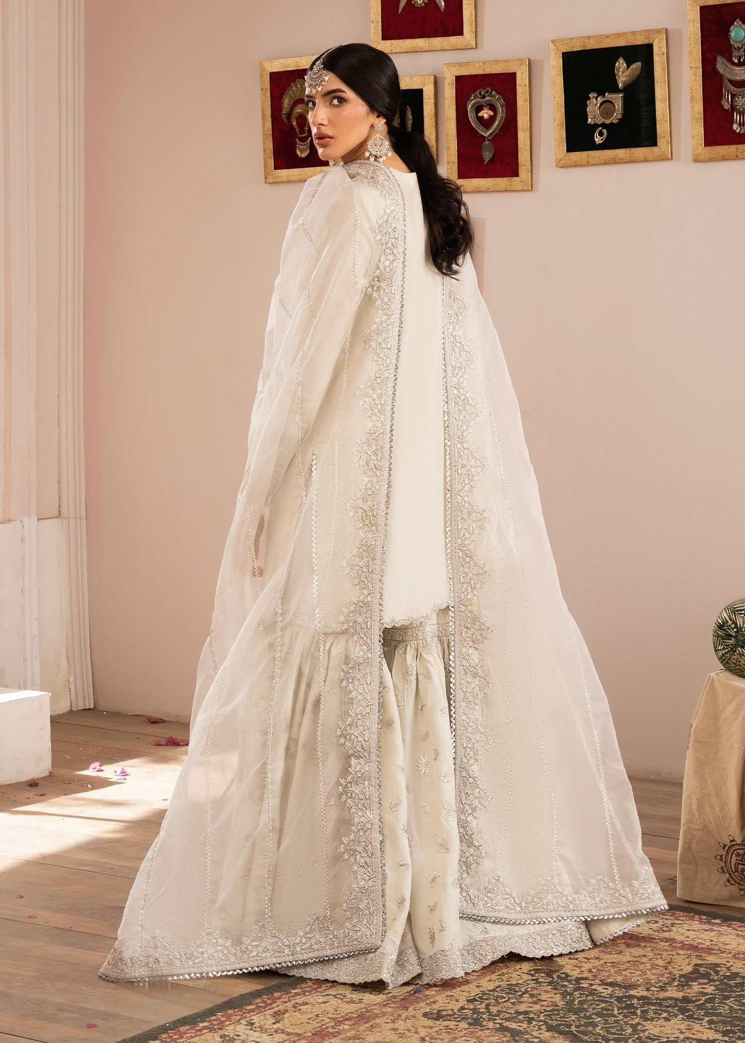 Rang-e-Haya Marrisa (Off White) Women 3pcs